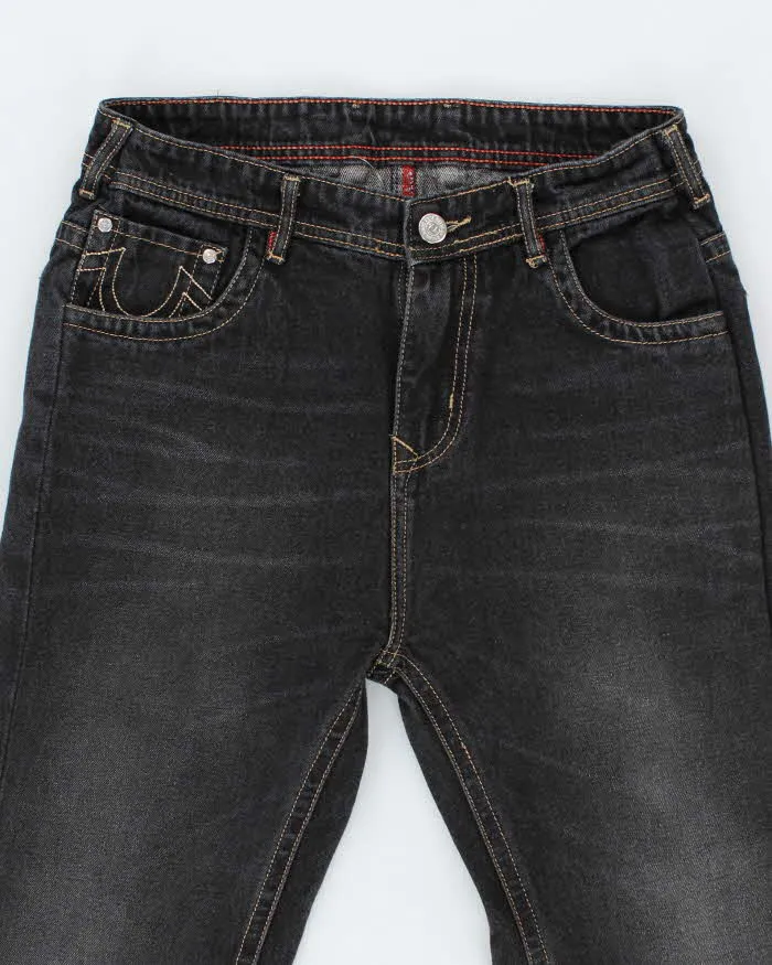 Vintage Y2K True Religion Grey Stone Wash Jeans - W32 L28 sold by Rokit product image thumbnail 3