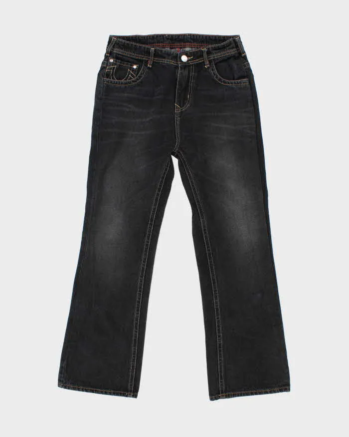 Vintage Y2K True Religion Grey Stone Wash Jeans - W32 L28 sold by Rokit