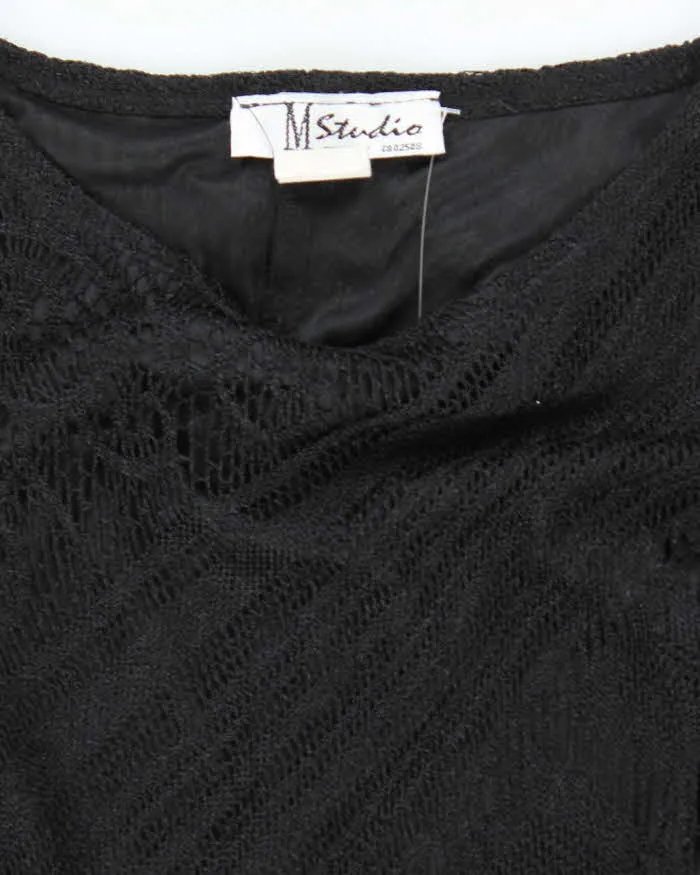 Vintage 1990s Black Crochet Dress - XS sold by Rokit product image thumbnail 5