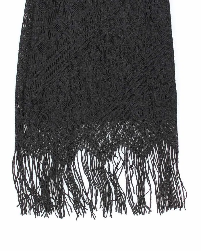 Vintage 1990s Black Crochet Dress - XS sold by Rokit product image thumbnail 4