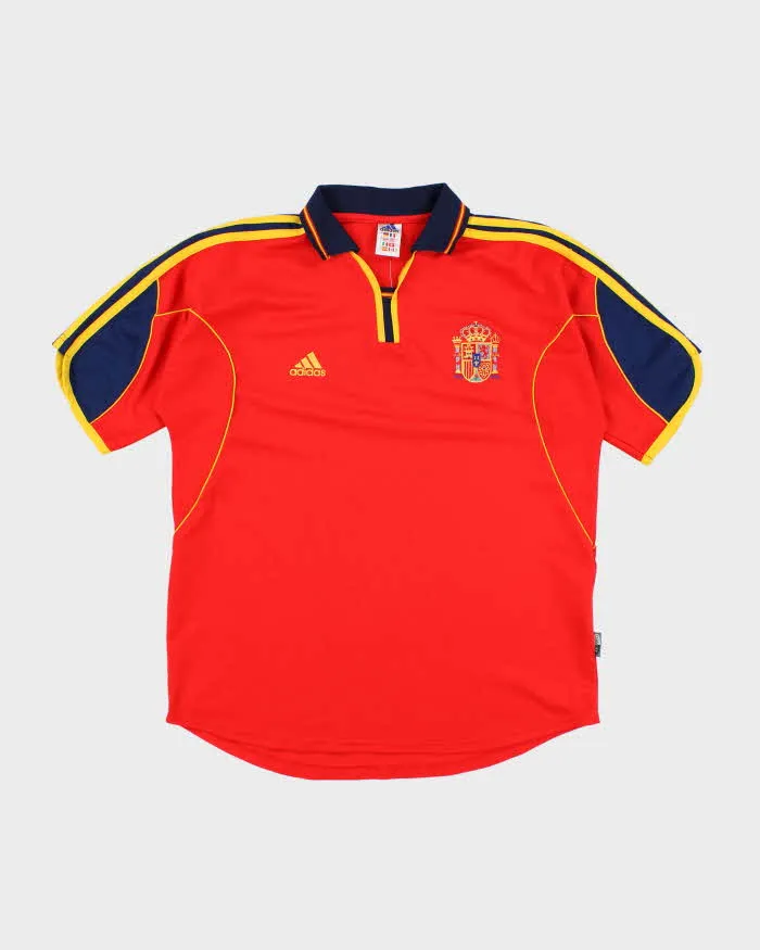 Vintage Adidas Spain 1999/02 International Football Shirt - L sold by Rokit