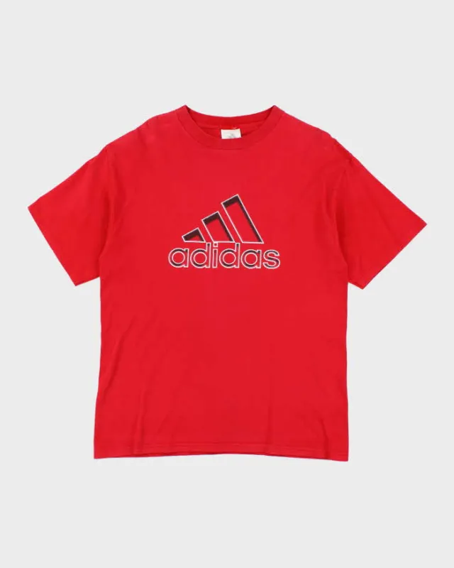 Vintage Y2K Adidas Spell Out Graphic T-Shirt - L sold by Rokit