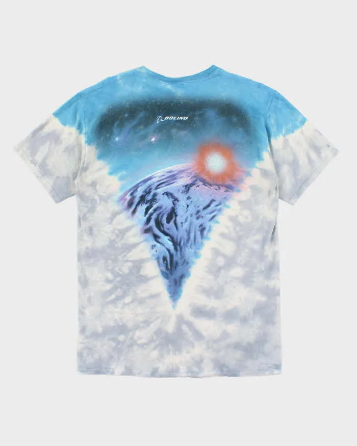 Vintage 2000's Liquid Blue Space Launch All Over Print T-Shirt - M sold by Rokit product image thumbnail 2
