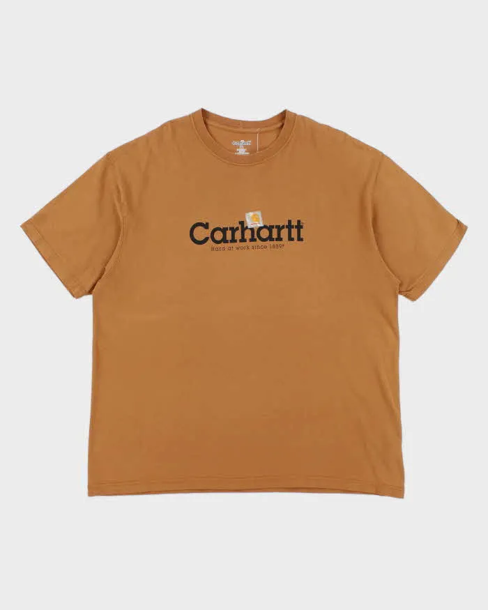 Vintage 2000's Carhartt Spell Out Graphic T-Shirt - XL sold by Rokit