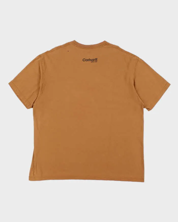 Vintage 2000's Carhartt Spell Out Graphic T-Shirt - XL sold by Rokit product image thumbnail 2