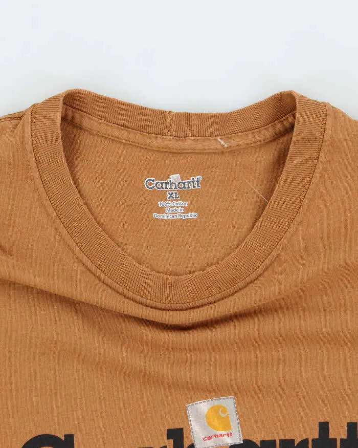Vintage 2000's Carhartt Spell Out Graphic T-Shirt - XL sold by Rokit product image thumbnail 5