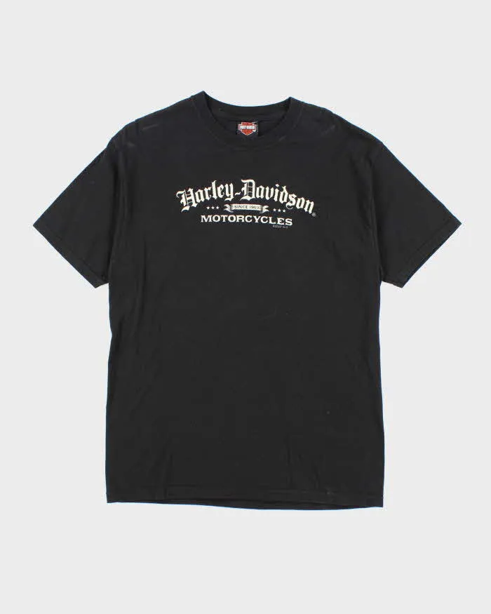 Vintage 2000's Harley Davidson Centre Logo Biker T-Shirt - L sold by Rokit