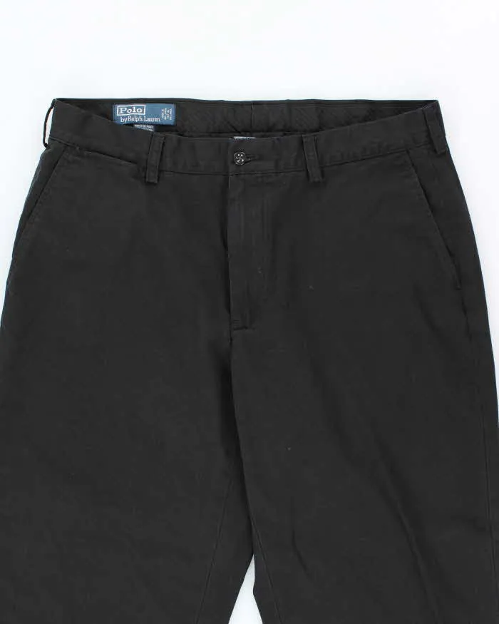 Vintage 2000's Ralph Lauren Black Relaxed Fit Trousers - W34 L30 sold by Rokit product image thumbnail 3