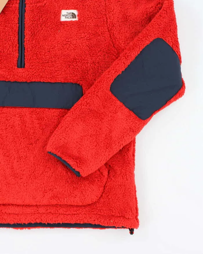 Vintage The North Face Deadstock with Tags Insulated Fleeced 1/4 Zip Hoodie - M sold by Rokit product image thumbnail 4