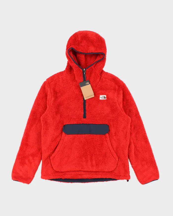 Vintage The North Face Deadstock with Tags Insulated Fleeced 1/4 Zip Hoodie - M sold by Rokit
