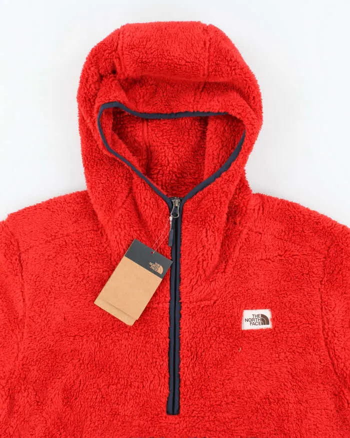 Vintage The North Face Deadstock with Tags Insulated Fleeced 1/4 Zip Hoodie - M sold by Rokit product image thumbnail 3