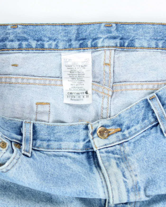 Vintage Carhartt Medium Wash Relaxed Fit Denim Jeans - W36 L24 sold by Rokit product image thumbnail 5