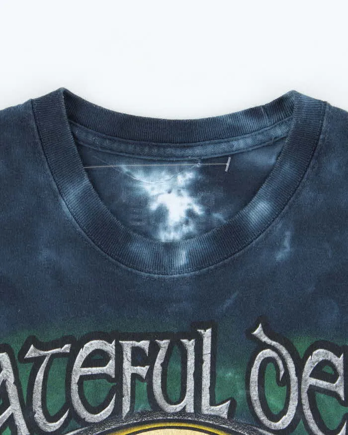 Vintage 2000's Liquid Blue Grateful Dead Irish Tie-Dye T-Shirt - L sold by Rokit product image thumbnail 5