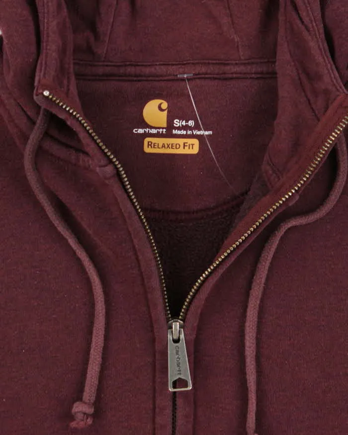 Vintage Y2K Carhartt Small Patch Zip Up Hoodie - S sold by Rokit product image thumbnail 5