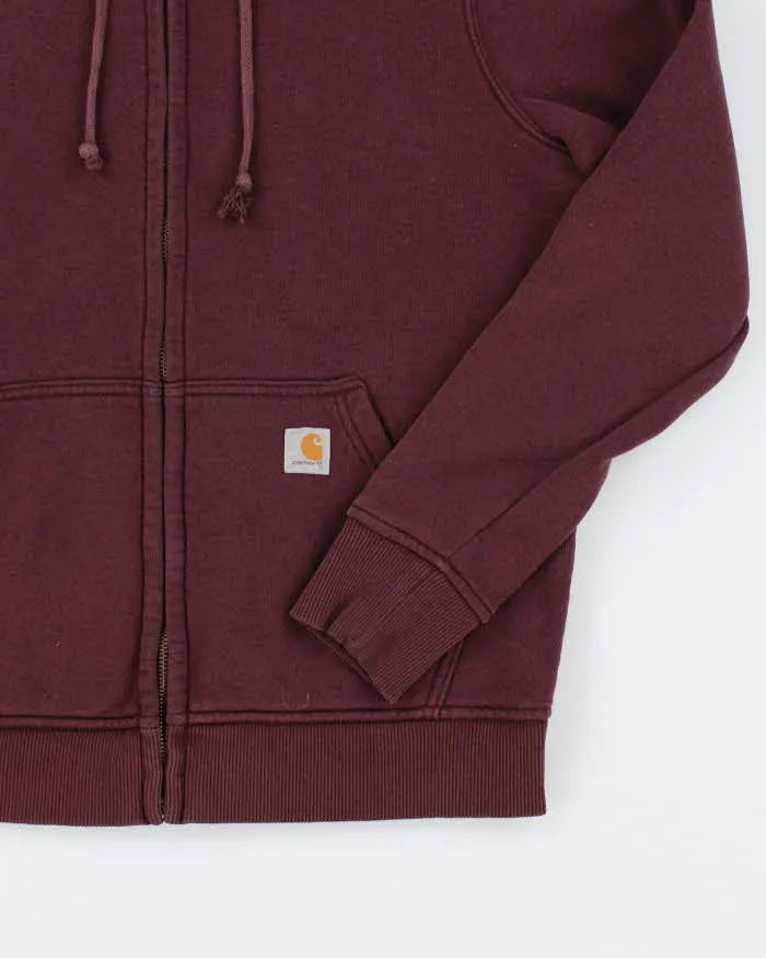 Vintage Y2K Carhartt Small Patch Zip Up Hoodie - S sold by Rokit product image thumbnail 4