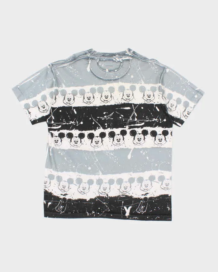 Vintage 90's Disney Mickey Mouse All Over Print Patterned T-Shirt - L sold by Rokit product image thumbnail 2
