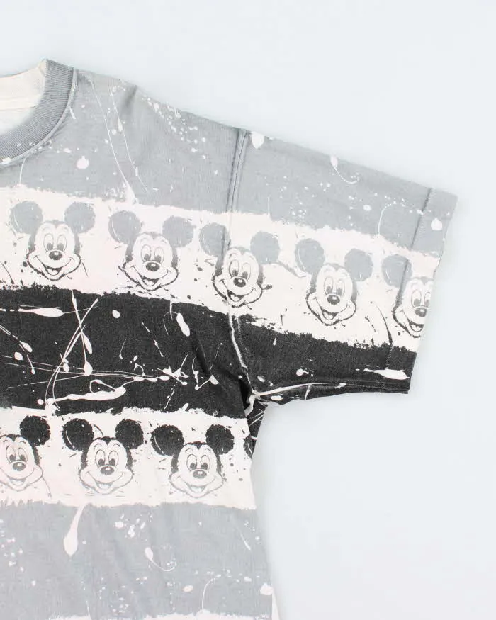 Vintage 90's Disney Mickey Mouse All Over Print Patterned T-Shirt - L sold by Rokit product image thumbnail 4