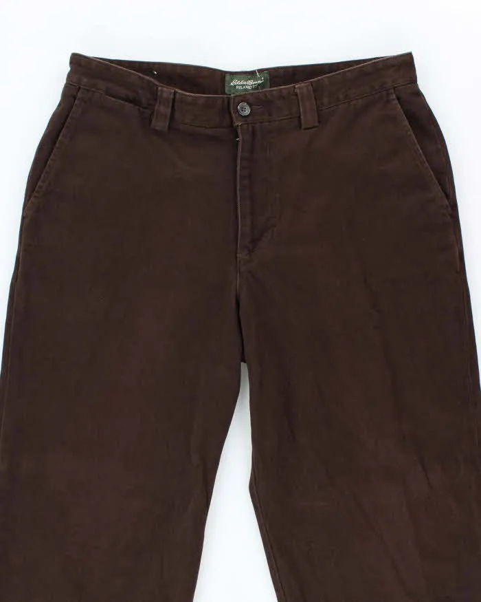 Vintage 2000's Eddie Bauer Heavyweight Relaxed Fit Trousers - W34 L28 sold by Rokit product image thumbnail 3