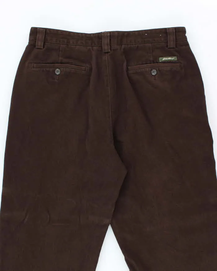 Vintage 2000's Eddie Bauer Heavyweight Relaxed Fit Trousers - W34 L28 sold by Rokit product image thumbnail 4