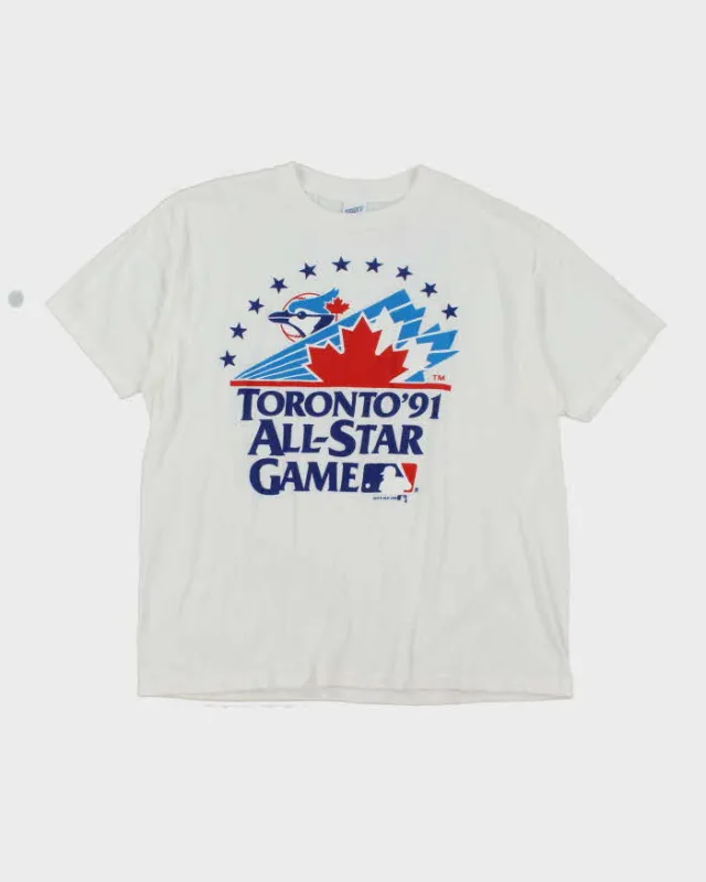 Vintage 90's Toronto Blue Jays All Star Game Graphic T-Shirt - XL sold by Rokit