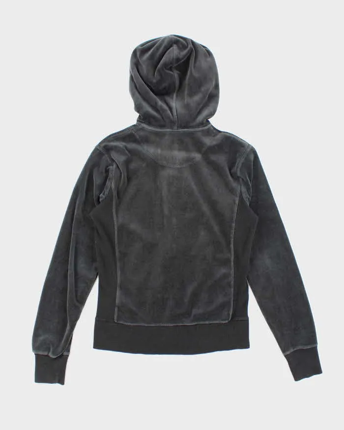 Vintage Y2K Nike Velour Zip Up Hoodie - M sold by Rokit product image thumbnail 2