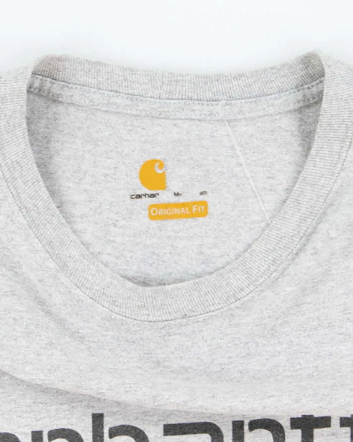 Vintage 2000's Carhartt Centre Spell Out Logo T-Shirt - L sold by Rokit product image thumbnail 5