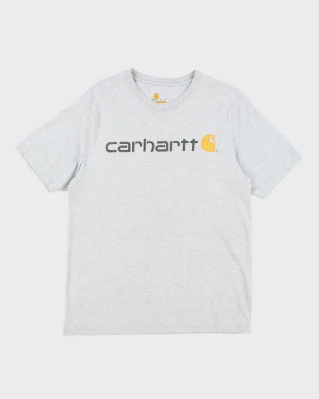 Vintage 2000's Carhartt Centre Spell Out Logo T-Shirt - L sold by Rokit