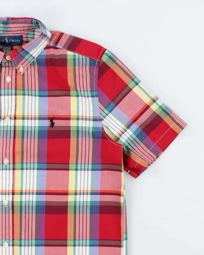 Vintage Y2K Ralph Lauren Short Sleeve Patterned Shirt - XL sold by Rokit product image thumbnail 4