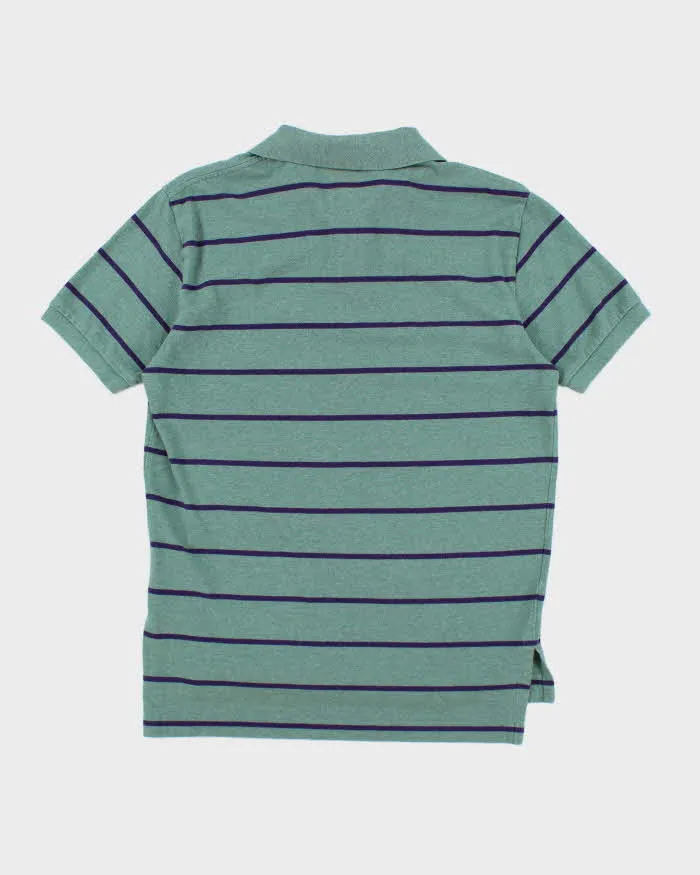 Vintage 2000's Ralph Lauren Striped Polo Shirt - M sold by Rokit product image thumbnail 2