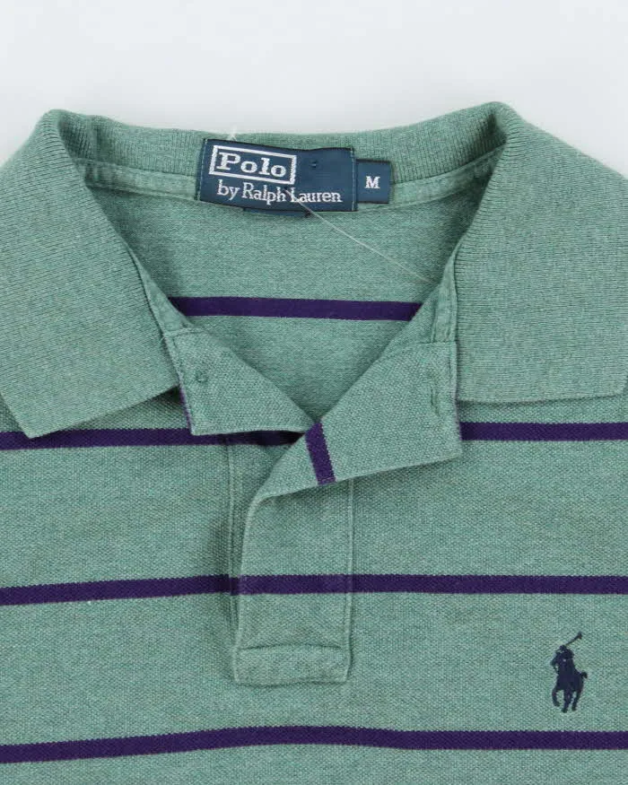 Vintage 2000's Ralph Lauren Striped Polo Shirt - M sold by Rokit product image thumbnail 5