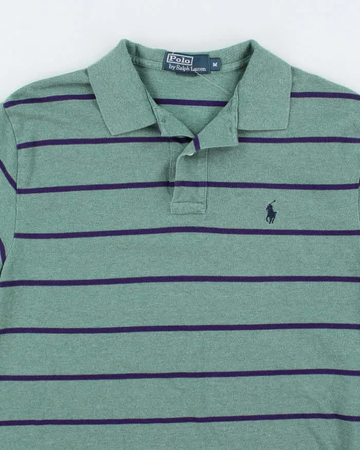 Vintage 2000's Ralph Lauren Striped Polo Shirt - M sold by Rokit product image thumbnail 3