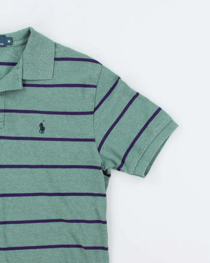 Vintage 2000's Ralph Lauren Striped Polo Shirt - M sold by Rokit product image thumbnail 4