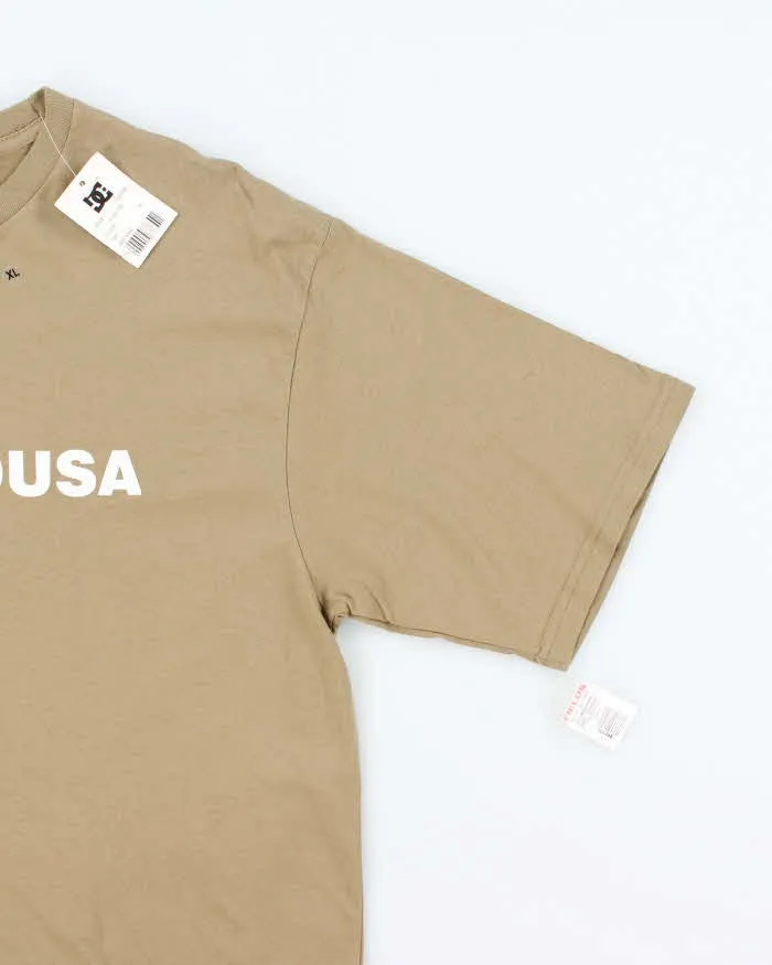DC Shoe Co Deadstock Khaki Logo T-Shirt - XL sold by Rokit product image thumbnail 4