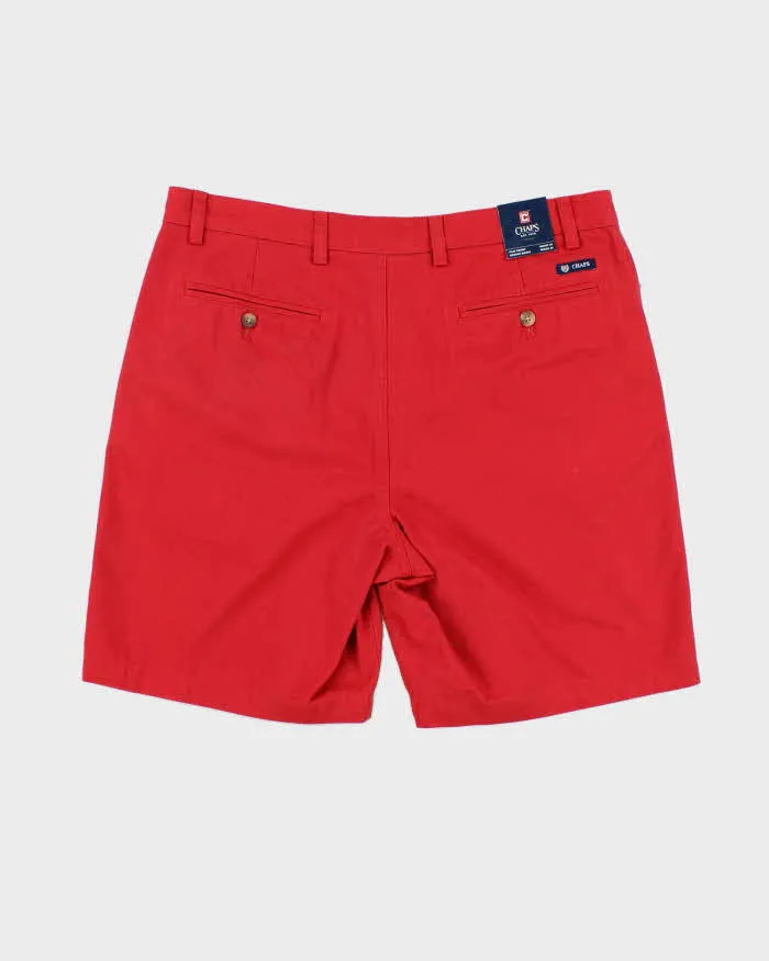 Chaps Deadstock Red Shorts - W36 sold by Rokit product image thumbnail 2