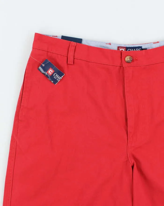 Chaps Deadstock Red Shorts - W36 sold by Rokit product image thumbnail 3