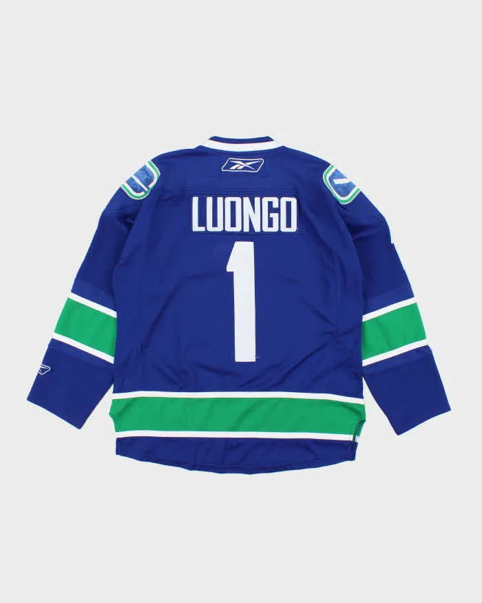 Vintage 90's Vancouver Canucks NHL Oversized Hockey Jersey - M sold by Rokit product image thumbnail 2