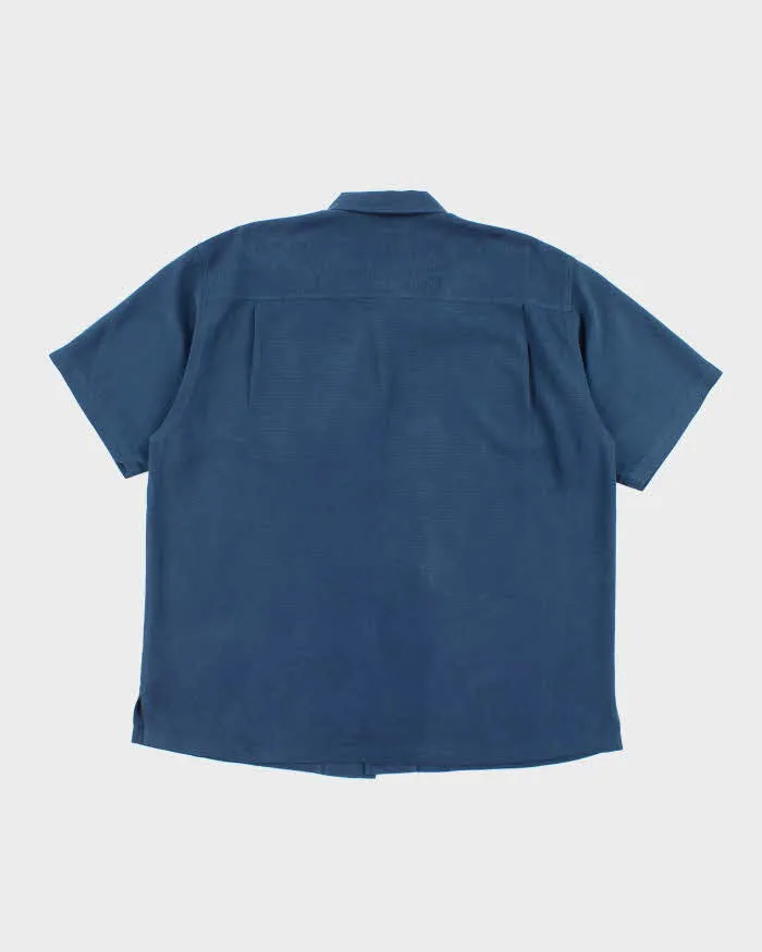 Tommy Bahama Silk Blue Short Sleeve Shirt - XL sold by Rokit product image thumbnail 2