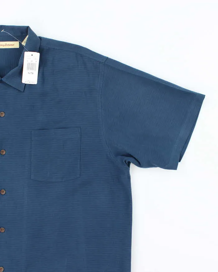Tommy Bahama Silk Blue Short Sleeve Shirt - XL sold by Rokit product image thumbnail 4