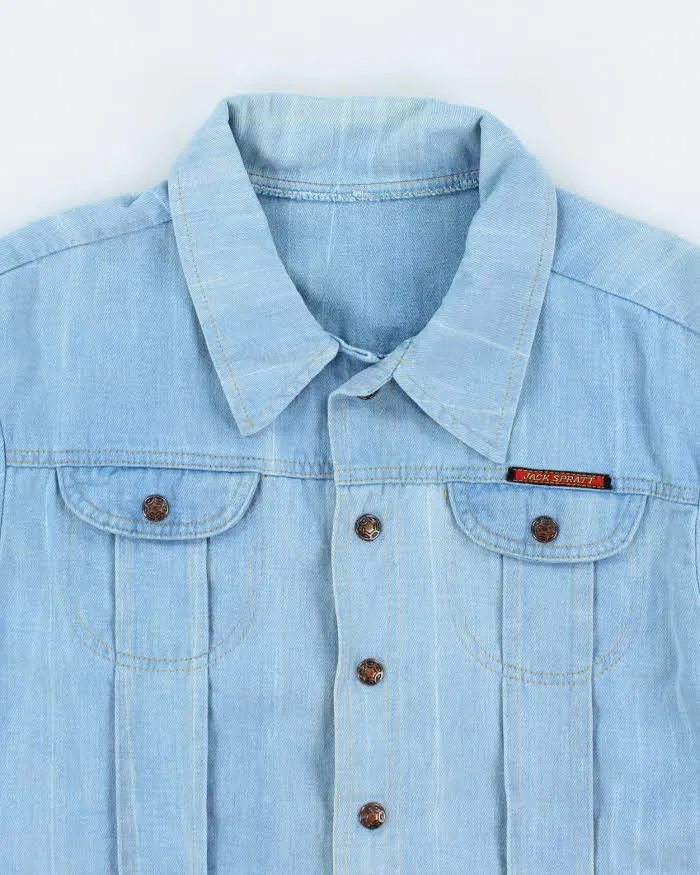 Jack Spratt Light Wash Demin Jacket - S sold by Rokit product image thumbnail 3