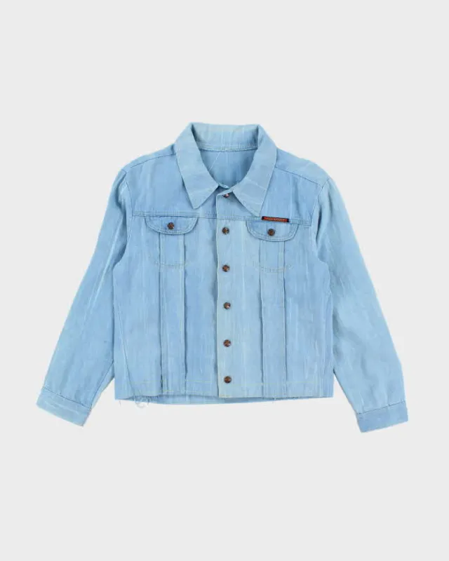 Jack Spratt Light Wash Demin Jacket - S sold by Rokit