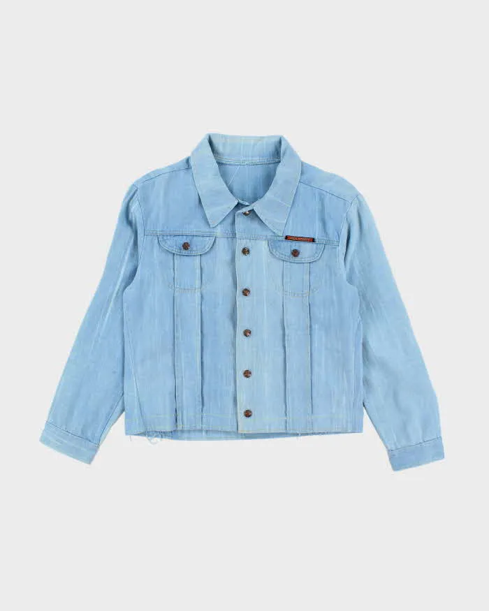 Jack Spratt Light Wash Demin Jacket - S sold by Rokit