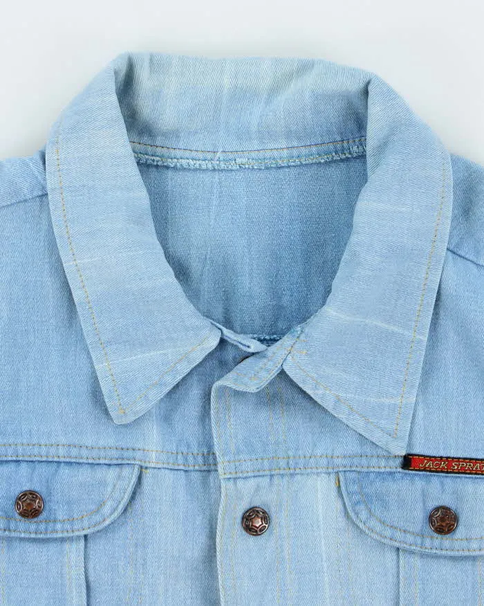 Jack Spratt Light Wash Demin Jacket - S sold by Rokit product image thumbnail 5
