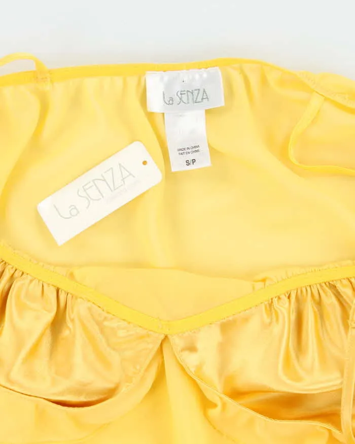 Vintage 90s La Senza Deadstock Yellow Cami - S sold by Rokit product image thumbnail 5