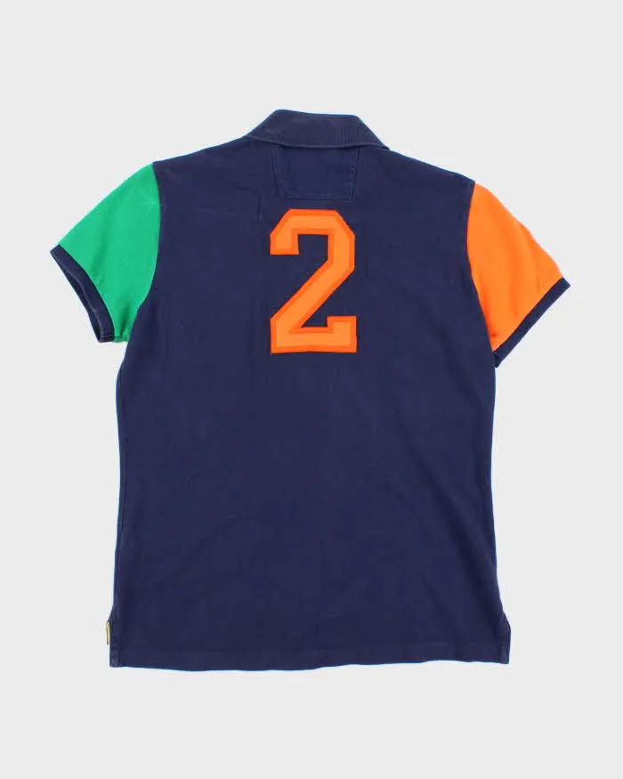 Vintage Y2K Ralph Lauren Embroidered Big Patch Polo Shirt - XL sold by Rokit product image thumbnail 2