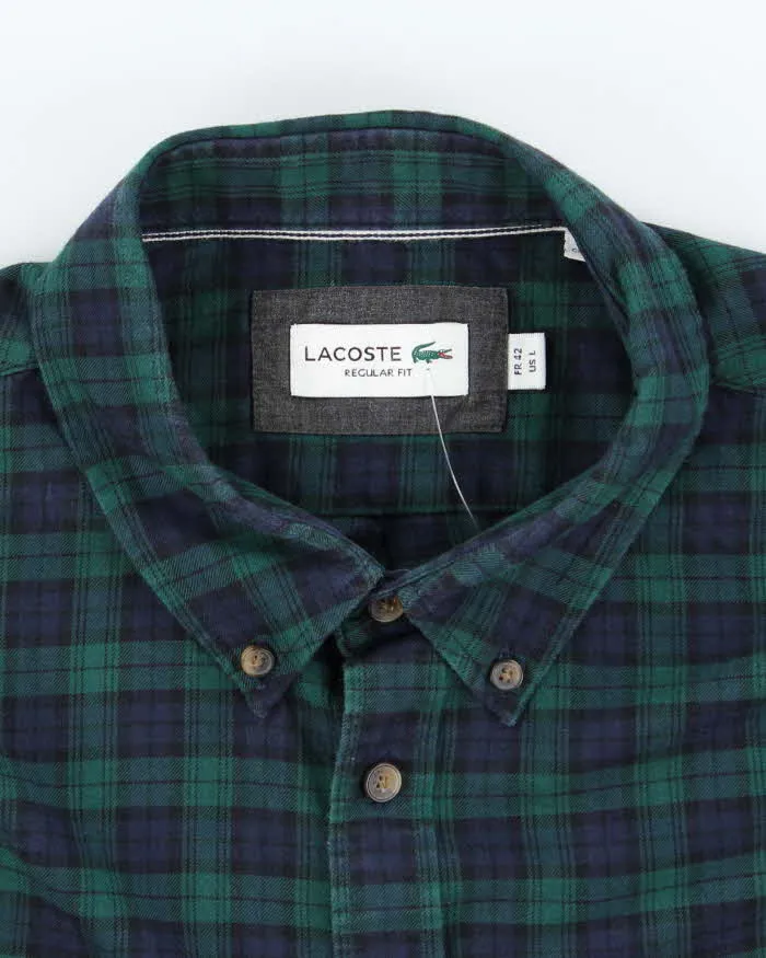 Lacoste Check Long Sleeve Shirt - L sold by Rokit product image thumbnail 5
