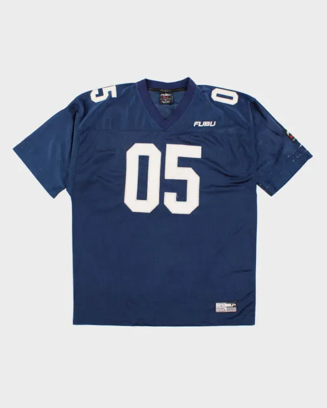 Vintage Y2K FUBU Oversized Embroidered Sports Jersey - XL sold by Rokit
