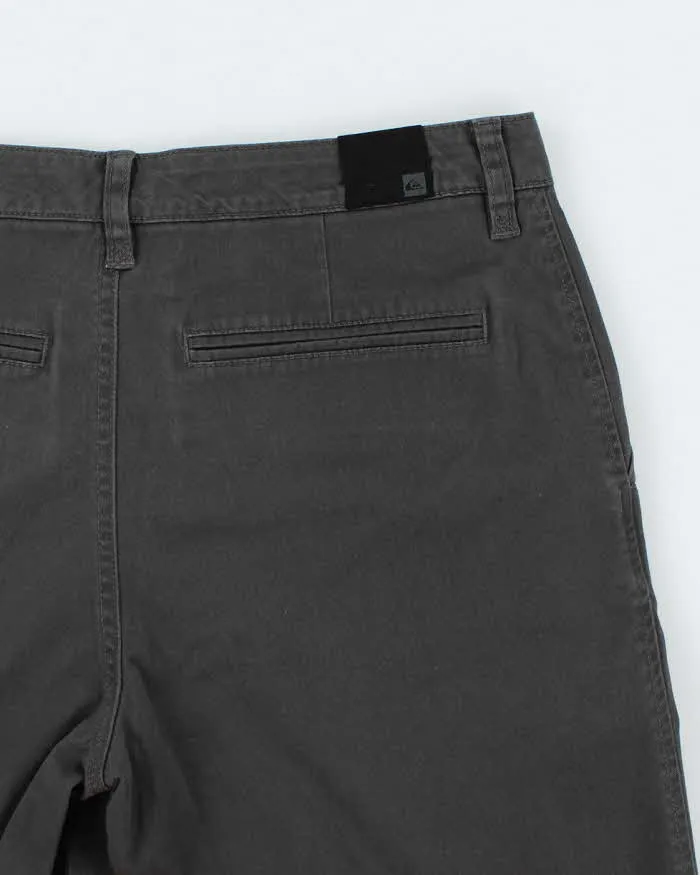 Quiksilver Charcoal Relaxed Shorts - W34 sold by Rokit product image thumbnail 4