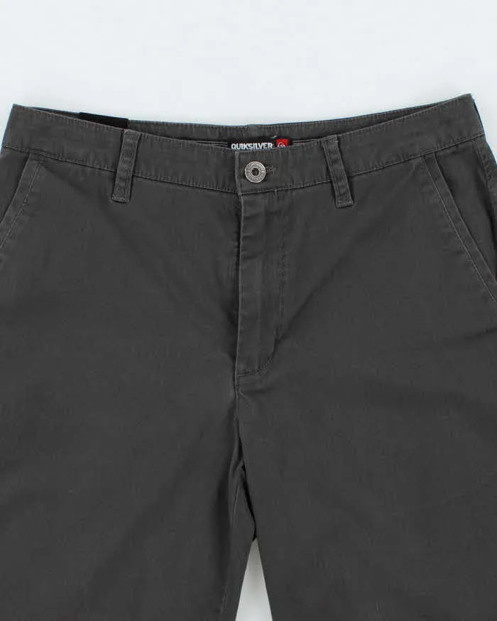 Quiksilver Charcoal Relaxed Shorts - W34 sold by Rokit product image thumbnail 3