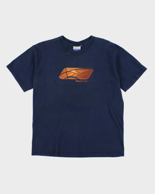 Vintage 2000's Reebok Basketball Graphic T-Shirt - M made by Reebok