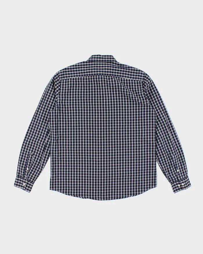 Lacoste Navy Blue Check Shirt - XL sold by Rokit product image thumbnail 2